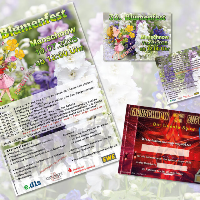 Festwerbung